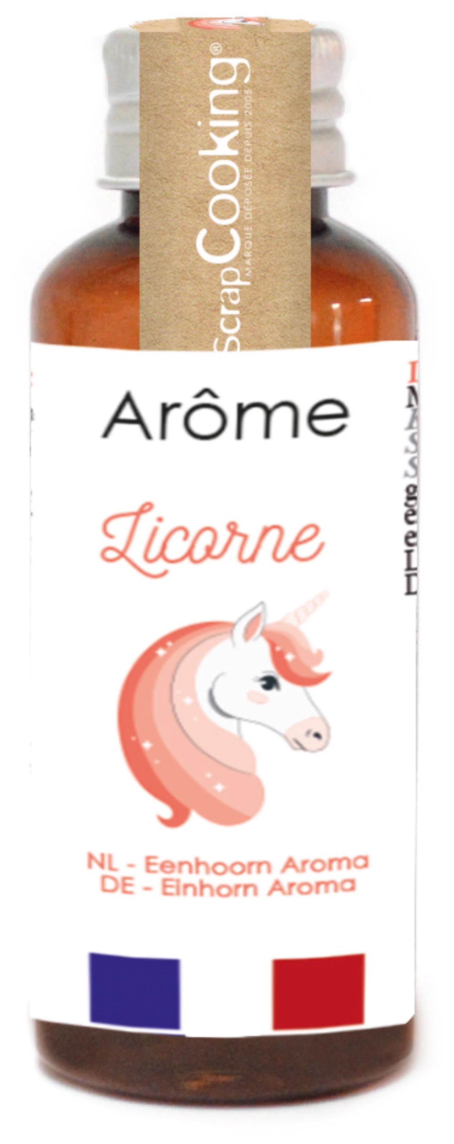 SCRAPCOOKING - ARÔME NATUREL DE LICORNE 40 ML - F/D/I/ML