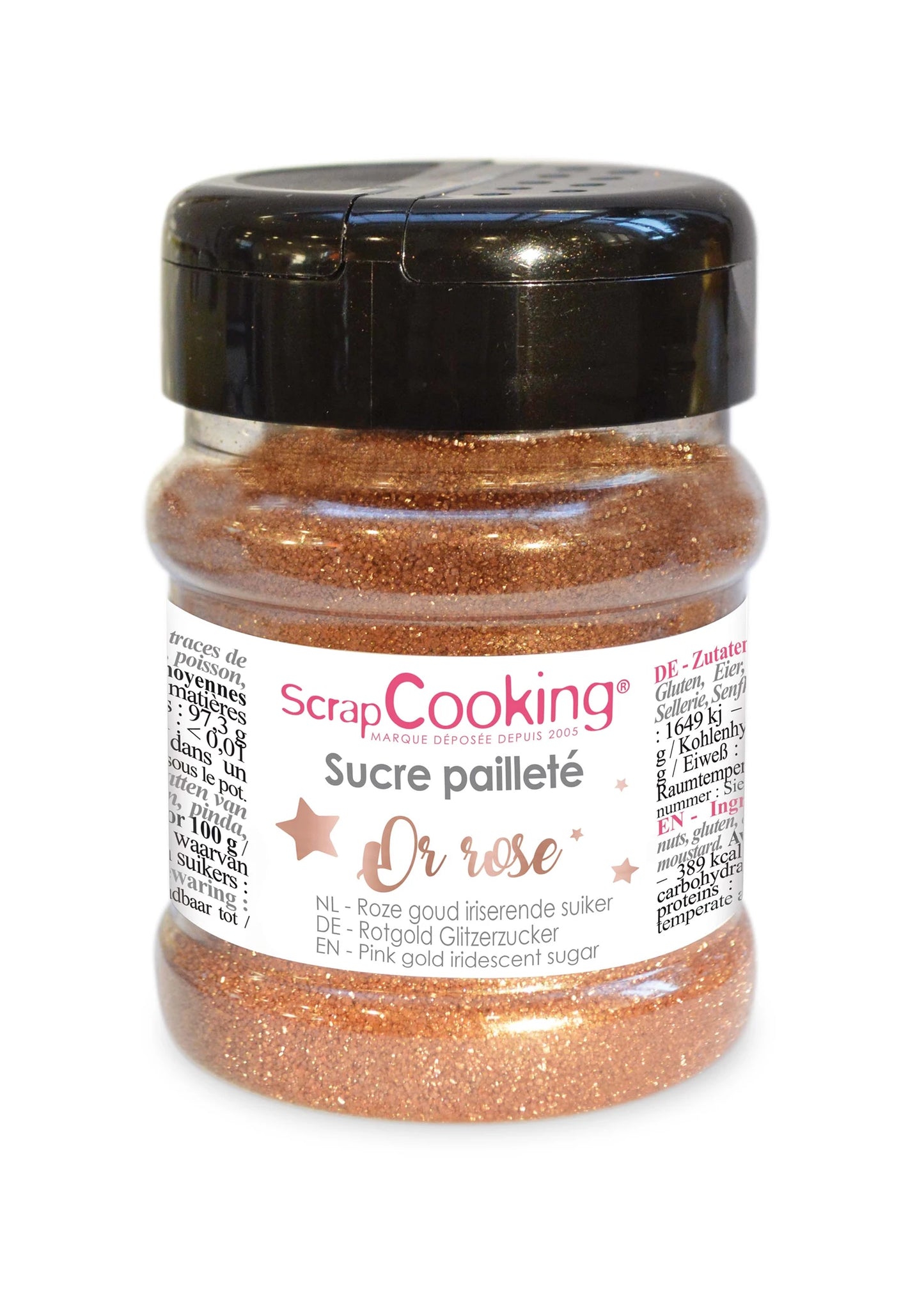 SUCRE DE PAILLE DORÉ 160G