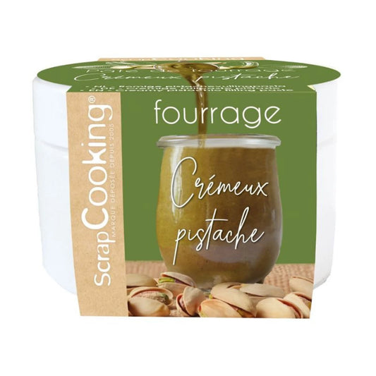 SCRAPCOOKING - PASTA DI PRALINA CREMOSA AL PISTACCHIO 200G - F/D/I/ML