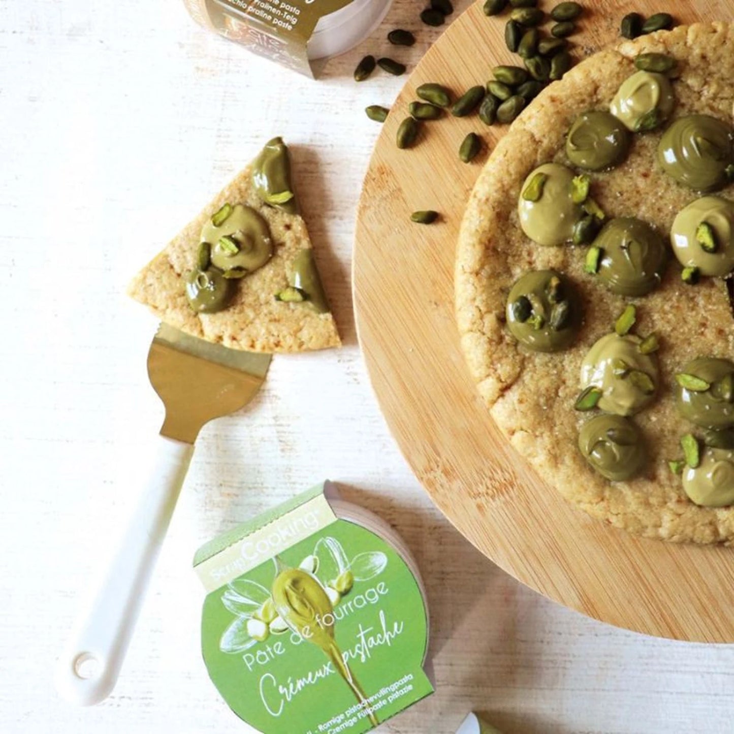 SCRAPCOOKING - CREMIGE PISTAZIEN-PRALINENPASTE 200G - D/F/I/ML