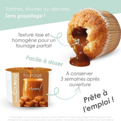SCRAPCOOKING - PÂTE DE PRALINÉ AU CARAMEL 200G - F/D/I/ML