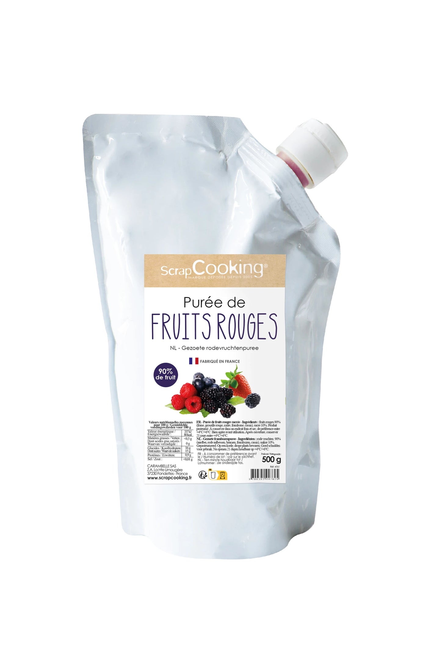 PUREA DI FRUTTI ROSSI 500G