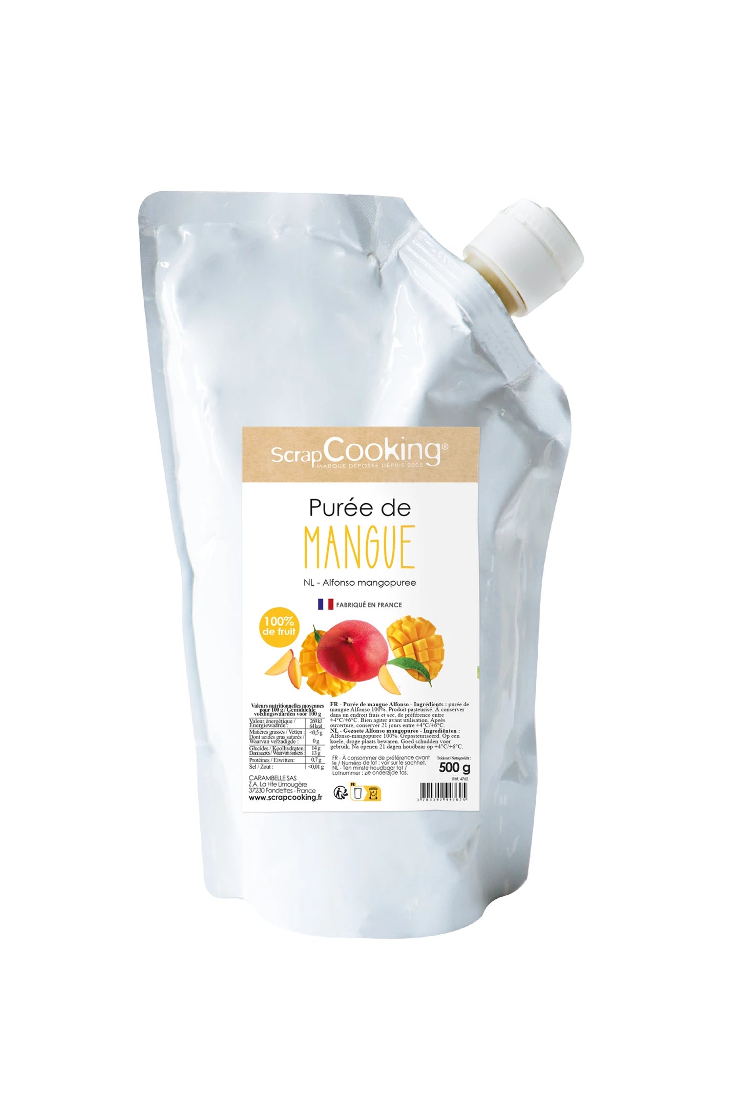 PUREA DI MANGO 500G