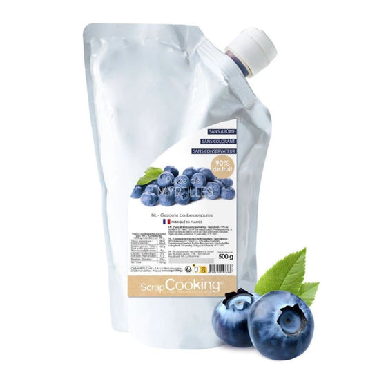 SCRAPCOOKING - PUREA DI MIRTILLI 500G - F/D/I/ML