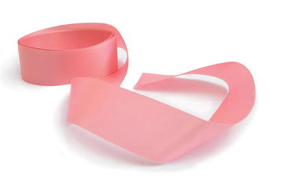 TORRE PER TORTE CON NASTRO IN RASO ROSA 4 CM X 2 M