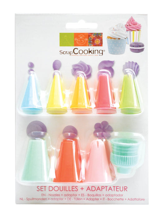 8 TUBES + ADAPTATEUR