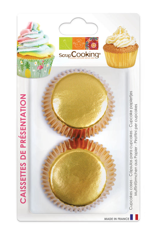 48 MUFFINBACKBLECH GOLD