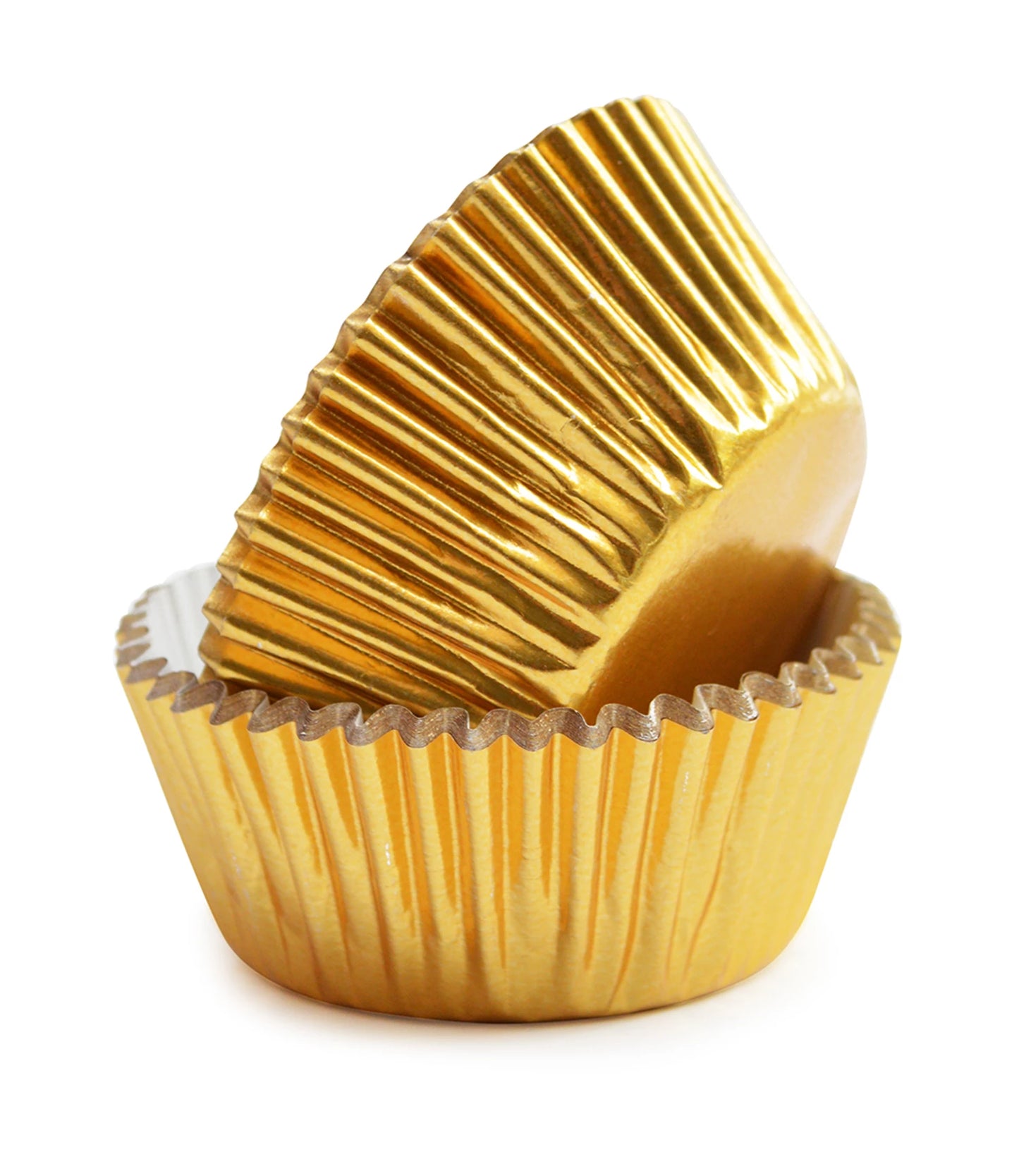 48 Caissettes à muffins dorées