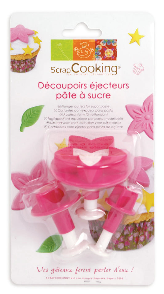 LOT DE 3 DÉCOUPOIRS DÉCORATIFS