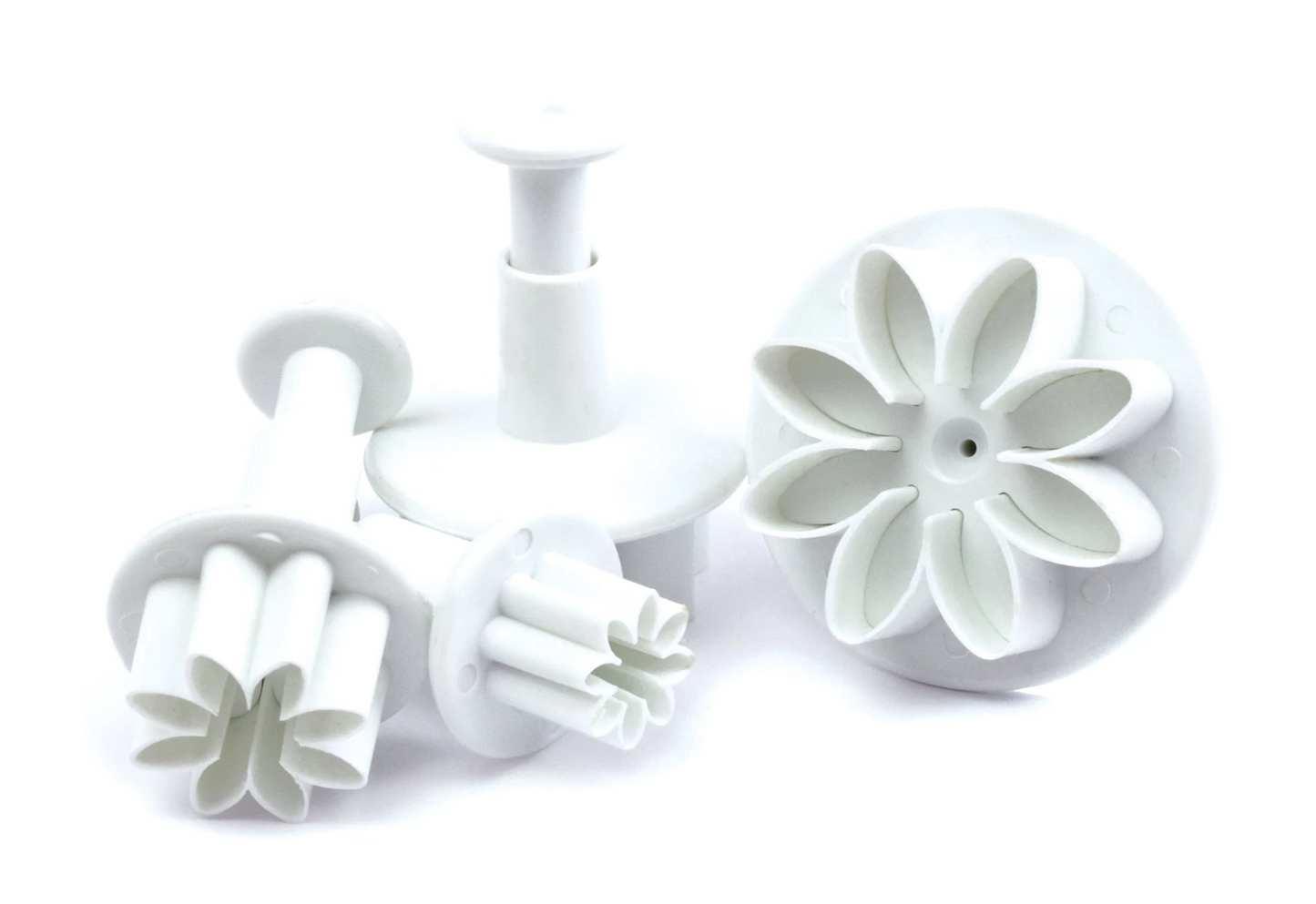 SET DE DÉCOUPOIRS EN FORME DE FLEUR, 4 FORMES