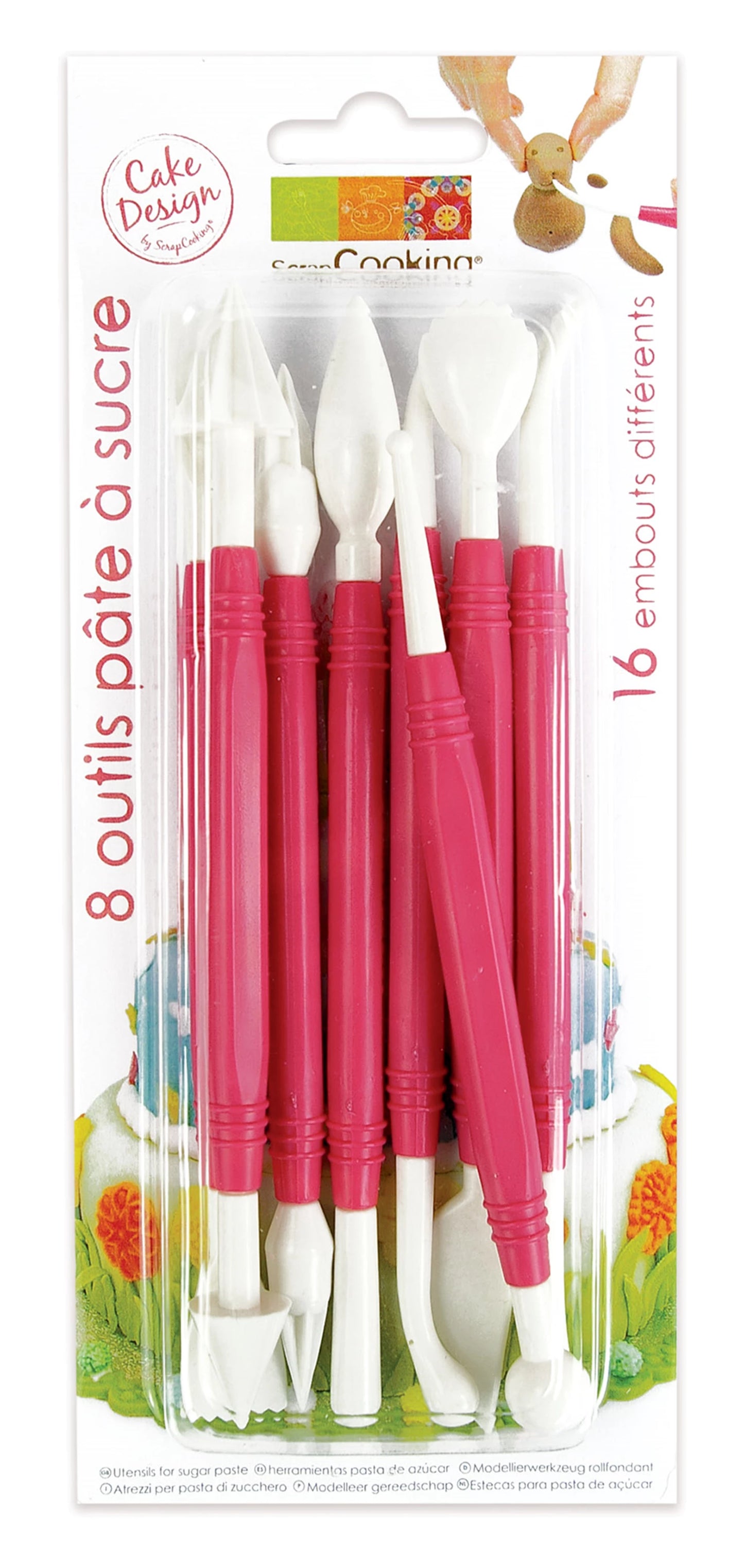ENSEMBLE DE 8 USTENSILES DE PÂTISSERIE