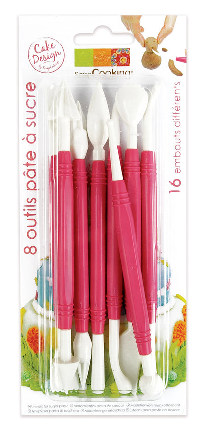 ENSEMBLE DE 8 USTENSILES DE PÂTISSERIE