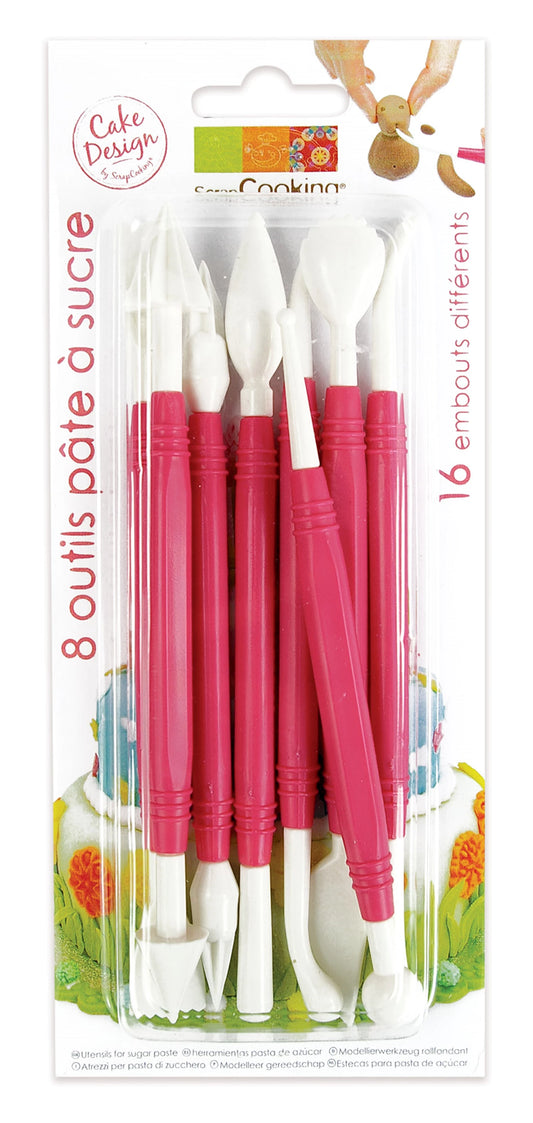 ENSEMBLE DE 8 USTENSILES DE PÂTISSERIE