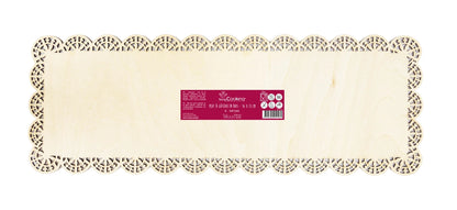 PLANCHE À DÉCOUPER RECTANGULAIRE EN BOIS 36X13CM