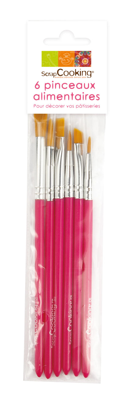 BROSSE - LOT DE 6 PIÈCES.