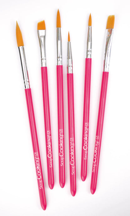 BROSSE - LOT DE 6 PIÈCES.