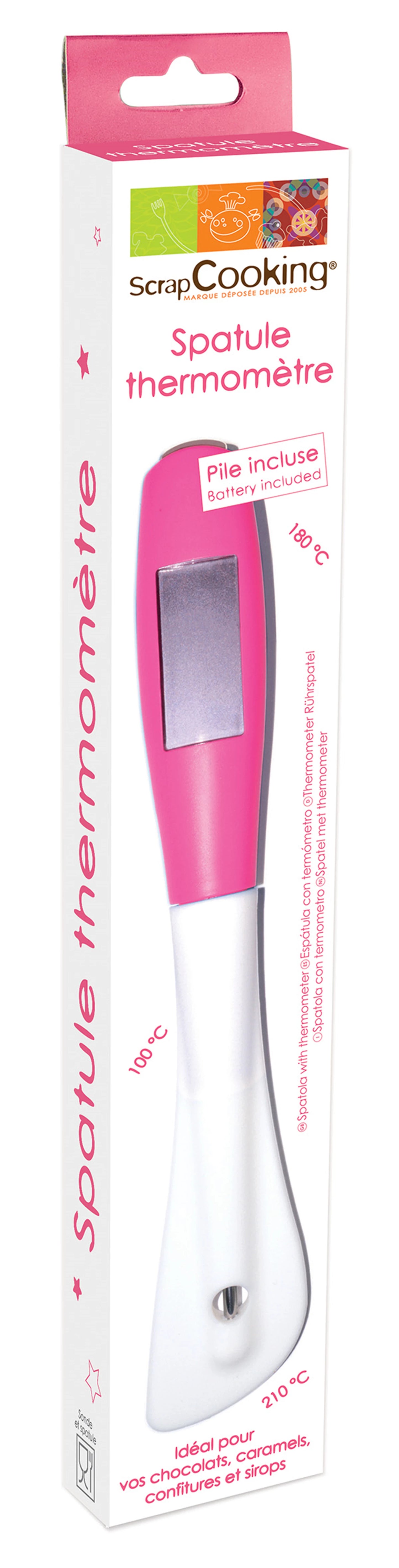 SPATULE AVEC MINUTEUR, 25 CM