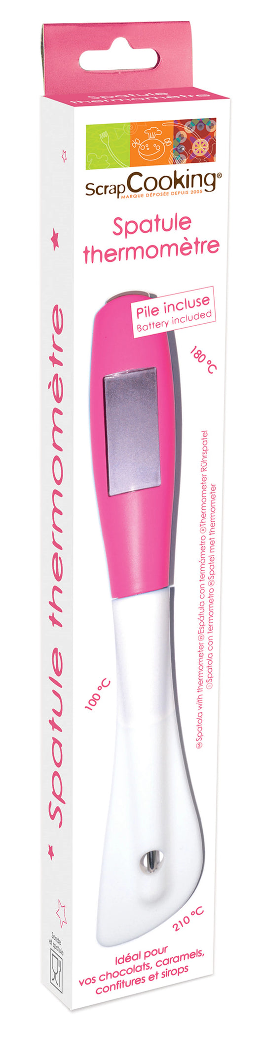 SPATULE AVEC MINUTEUR, 25 CM