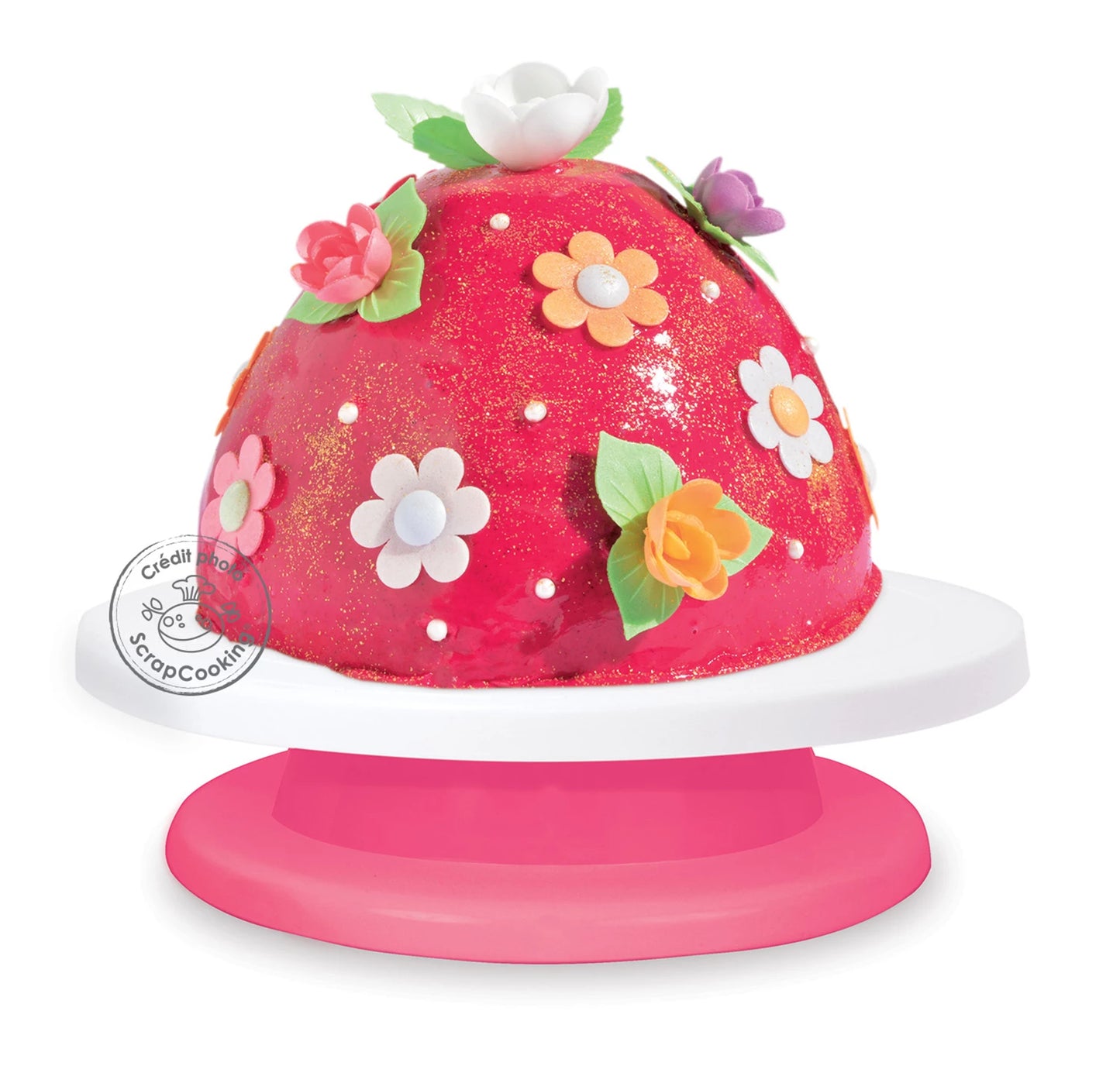 PRÉSENTOIR À GÂTEAU EXTENSIBLE, DIAMÈTRE 28 CM