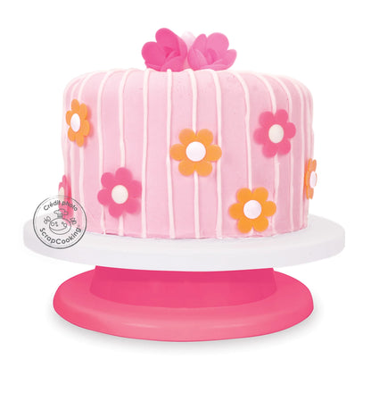PRÉSENTOIR À GÂTEAU EXTENSIBLE, DIAMÈTRE 28 CM