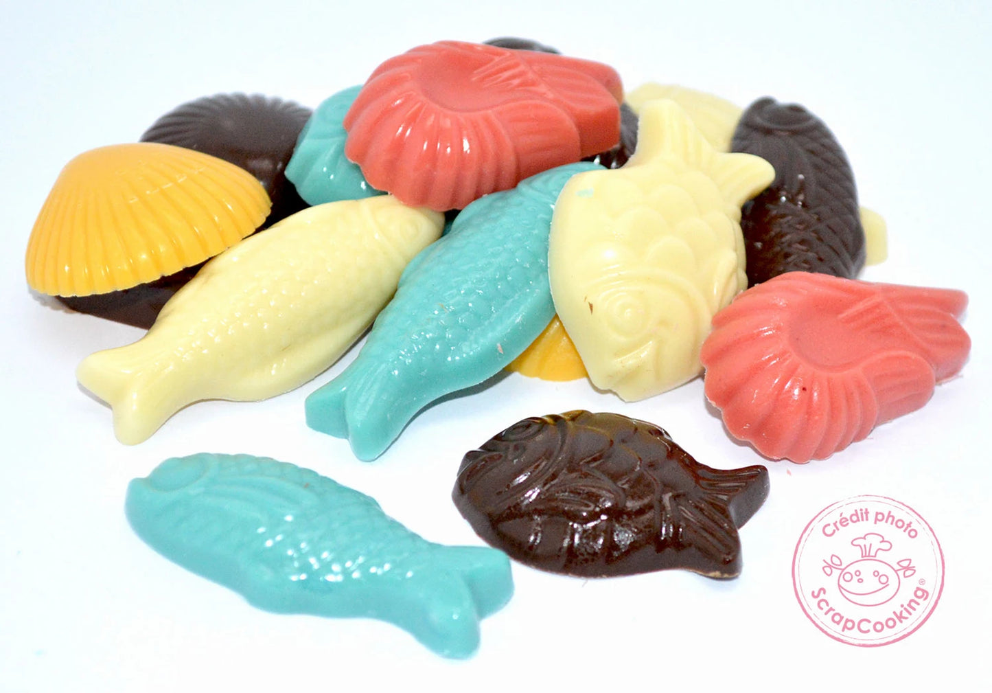 MOULE À CHOCOLAT EN FORME DE POISSON