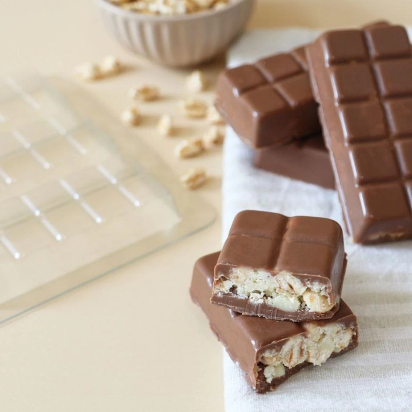 SCRAPCOOKING - MOULE POUR CROQUANT AU CHOCOLAT - F/D/I/ML