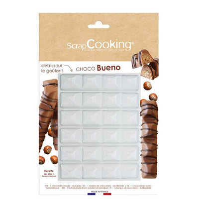 SCRAPCOOKING - SCHOKOLADENFORM, SCHOKOLADEN RIEGEL BUENO - F/D/I/ML