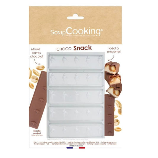 SCRAPCOOKING - STAMPO PER CIOCCOLATO, SNACK AL CIOCCOLATO - F/D/I/ML