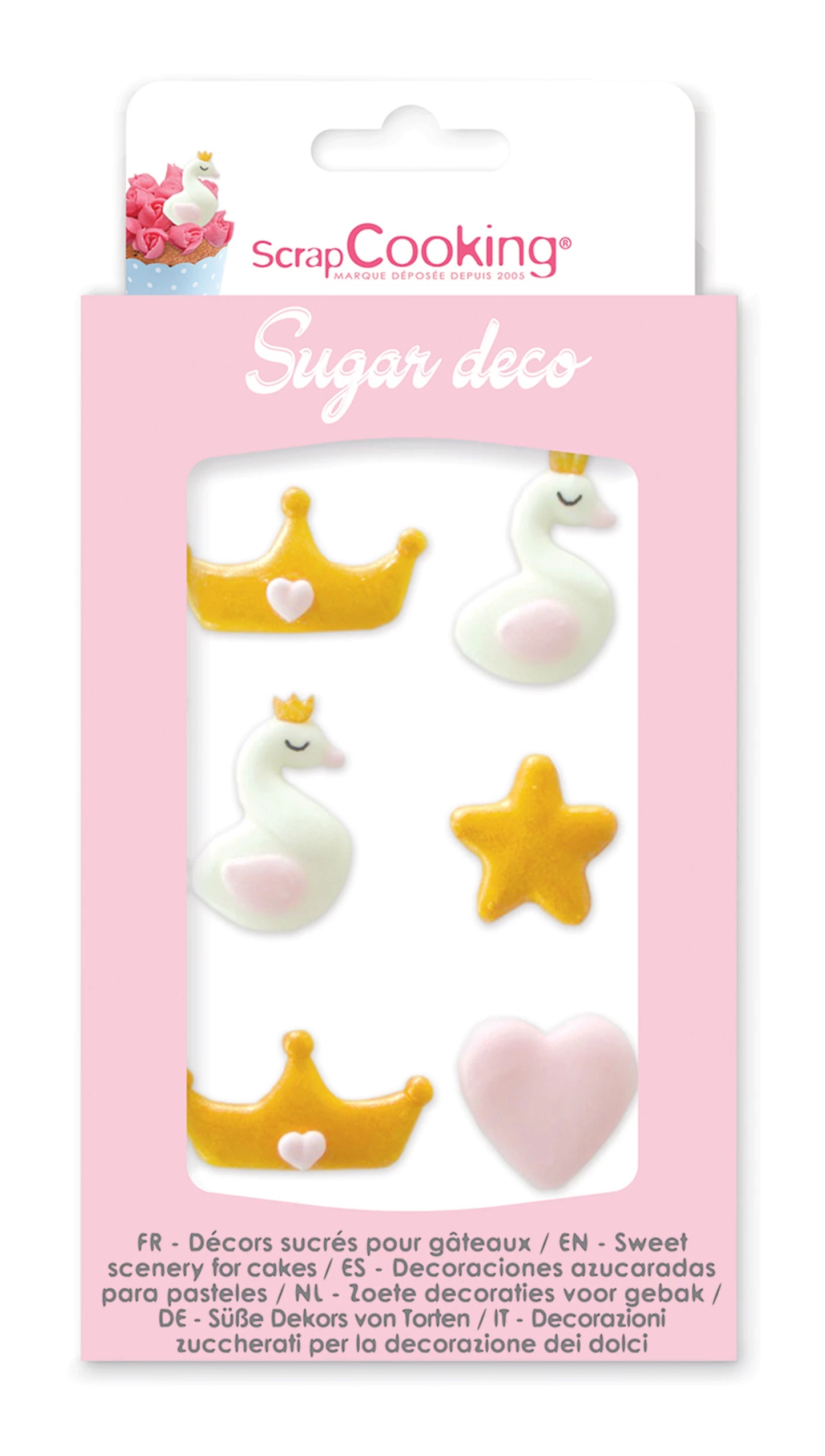 DEKORATION AUS ZUCKER PRINZESSIN