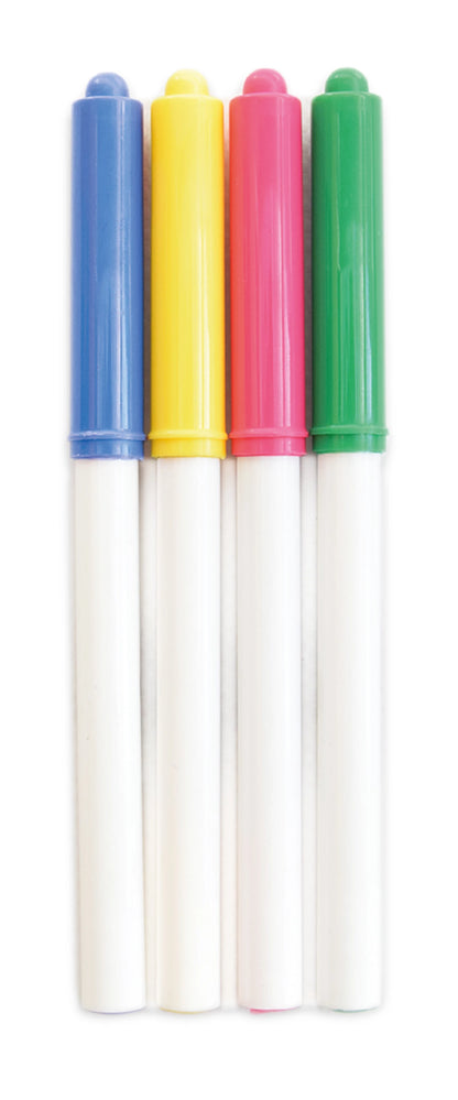 Lebensmittelfarbstifte: BLAU, GELB, ROT, GRÜN