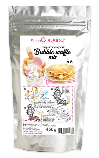 MISCHUNG FÜR BLASENWAFFELN 450G
