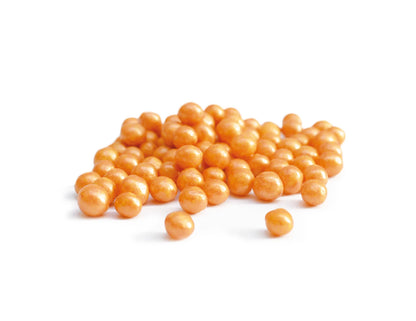 DEKORATIVE ZUCKERPERLEN GOLD 55 G