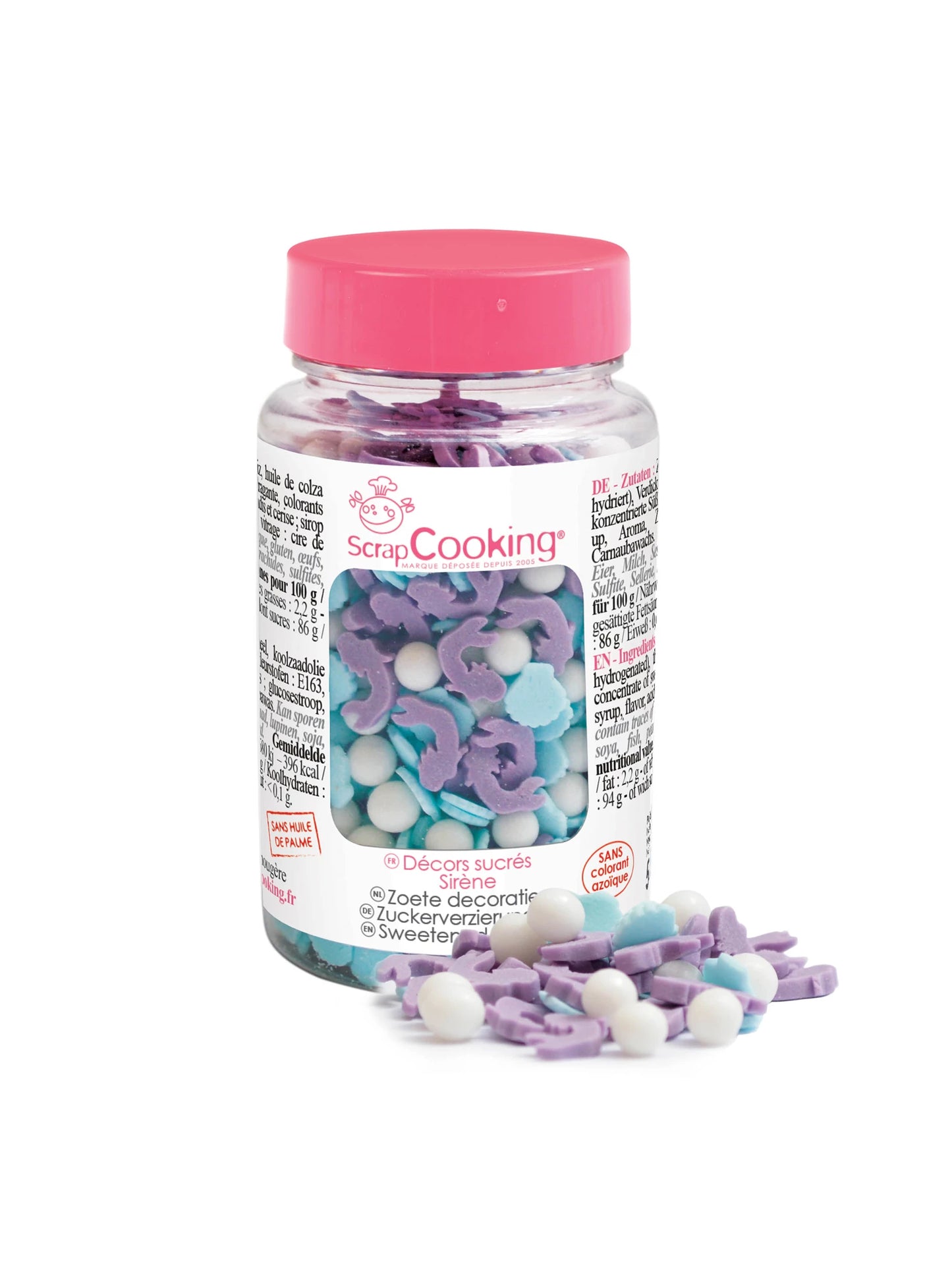 SIRÈNE DÉCORATIVE EN SUCRE 55G