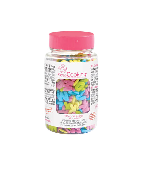 DEKORATIVER ZUCKER-BUCHSTABEN 55G