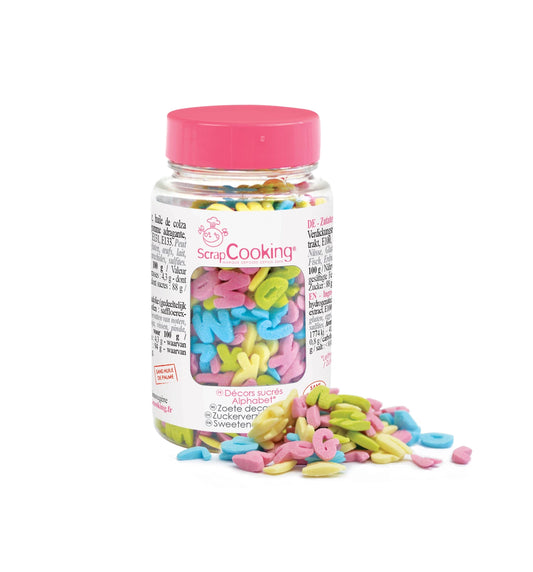 DEKORATIVER ZUCKER-BUCHSTABEN 55G