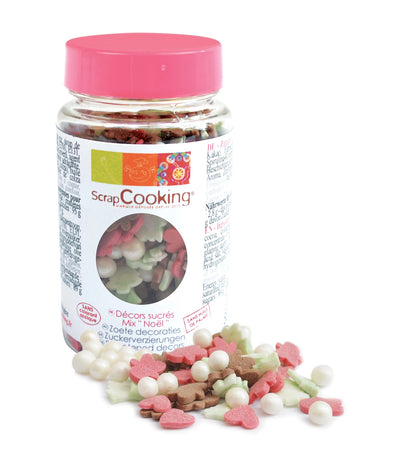 PREPARATO DI ZUCCHERO DECORATIVO NATALIZIO 115 G