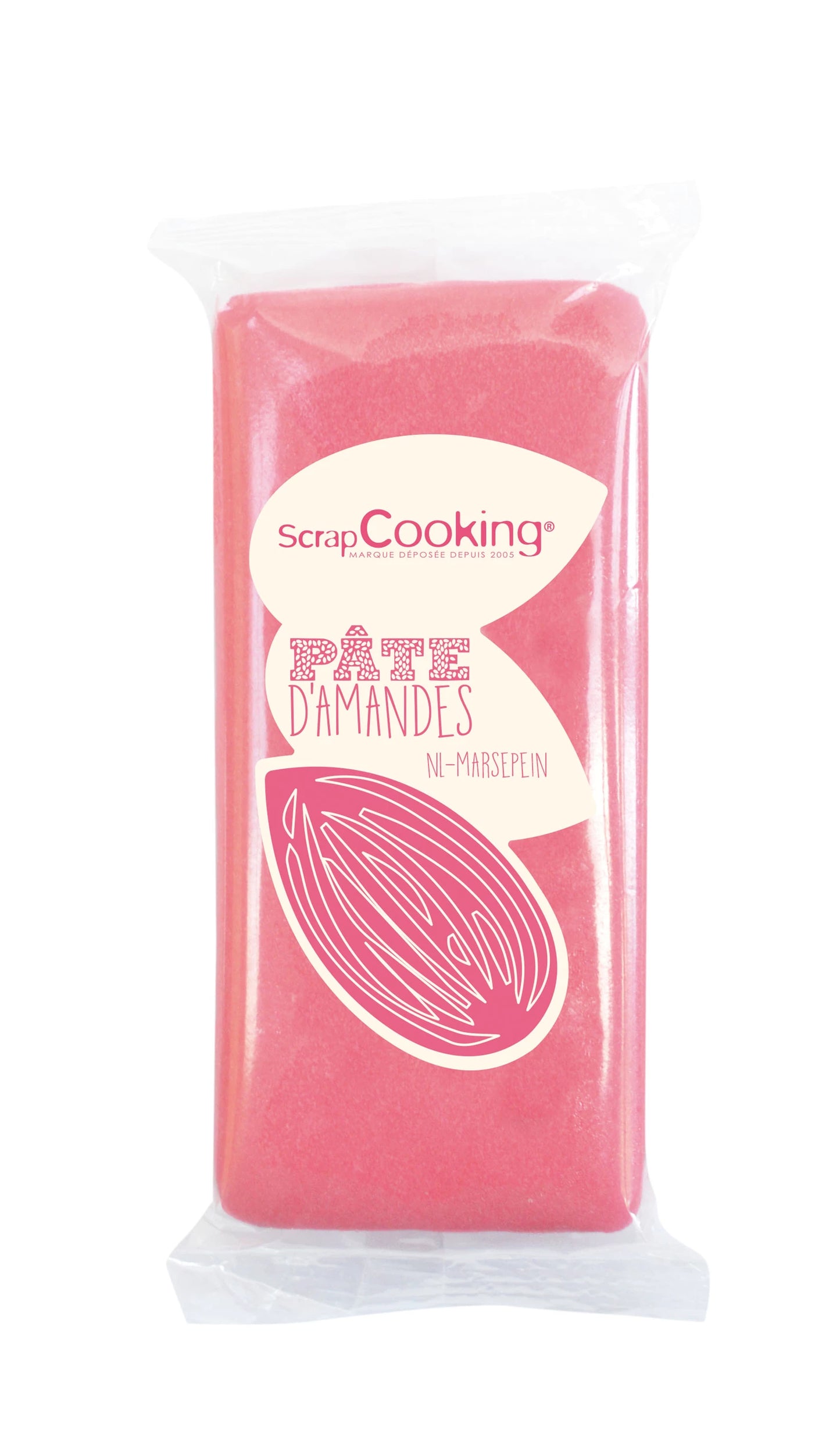 MANDELMASSE, ROSA, 200G
