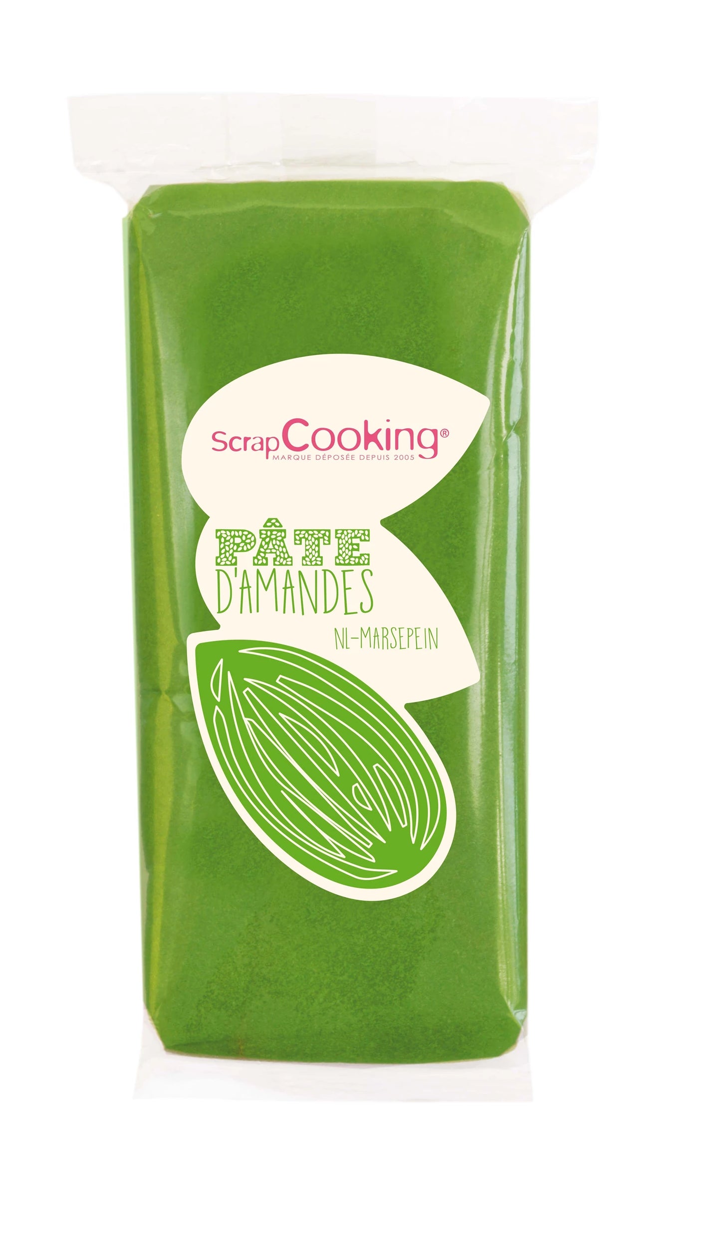 PASTA DI MANDORLE, VERDE, 200 G