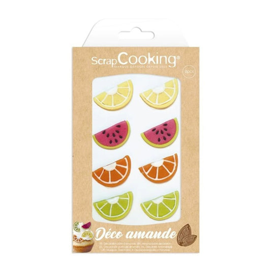 SCRAPCOOKING - MARZIPANDEKOR TUTTI FRUTTI - F/D/I/ML