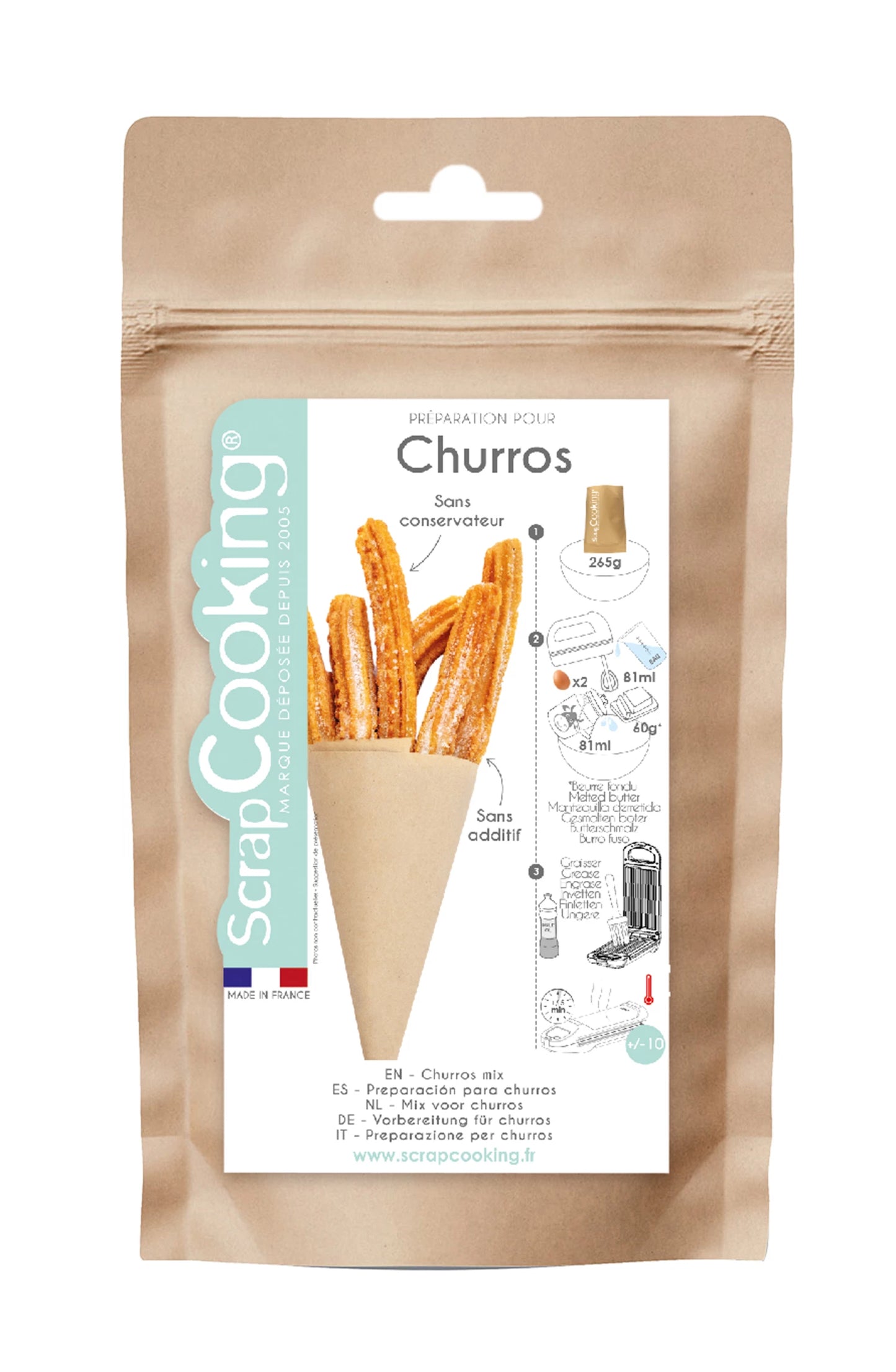 MIX PER CHURROS 265 G