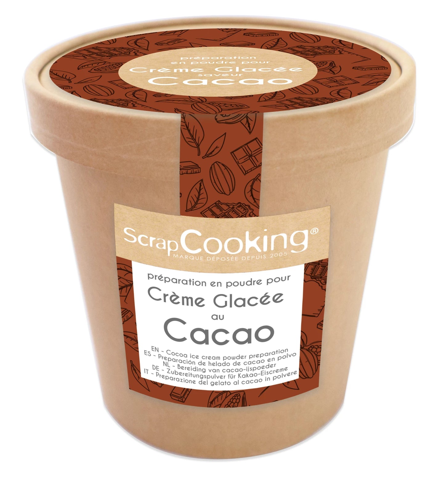 PREPARAZIONE IN VASO POUR GLACE CACAO 185G