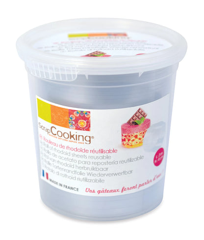 3M KUNSTSTOFF-KLEBEBAND FÜR DESSERTS, HÖHE 4 CM