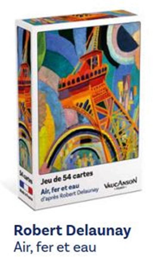 SENTOSPHERE - KARTENSPIEL 54 KARTEN - ROBERT DELAUNAY - LUFT, EISEN UND WASSER (ML) - F/D/D/I