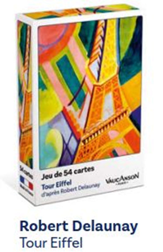 SENTOSPHERE - KARTENSPIEL 54 KARTEN - ROBERT DELAUNAY - EIFFELTURM (ML) - F/D/D/I