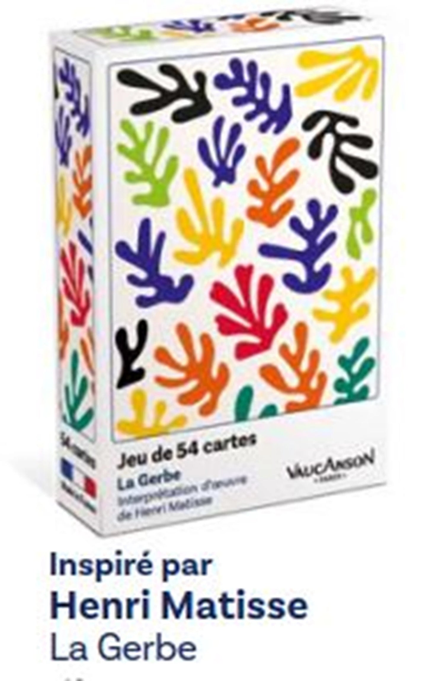SENTOSPHERE - 54 KARTEN SPIEL - HENRI MATISSE - LA GERBE (ML) - F/D/D/I