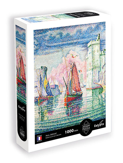 PZ 1000PZ OEUVRE D'ART ENTREE DU PORT DE LA ROCHELLE PAUL S