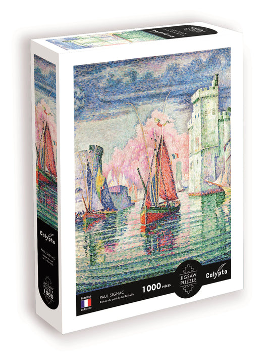 PZ 1000PZ OEUVRE D'ART ENTREE DU PORT DE LA ROCHELLE PAUL S