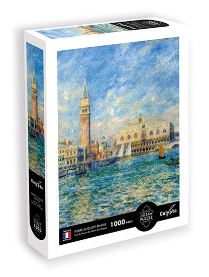 CALYPTO - STK 1000 STK KUNSTWERK BLICK AUF VENEDIG (DOGENPALAST) - F/D/ML