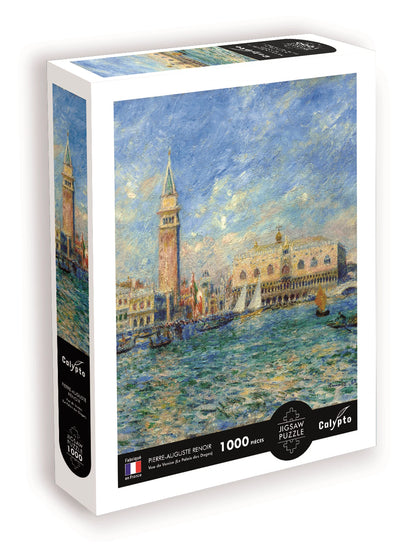CALYPTO - STK 1000 STK KUNSTWERK BLICK AUF VENEDIG (DOGENPALAST) - F/D/ML