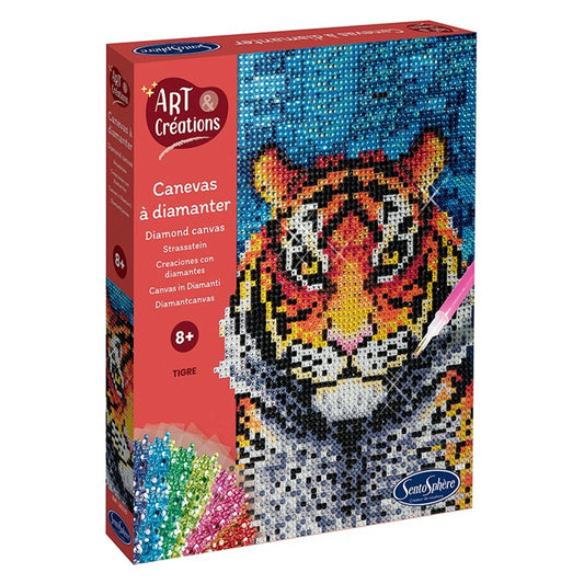 A&C DIAMANT-MALEREI TIGER (FR-DE-IT-EN-ES-NL-PT)